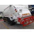 Rear Loader Garbage Truck Self Compress , Self Dumping For Collecting Refuse